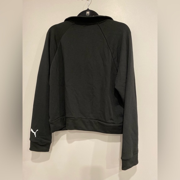 Puma Black & White Pullover Sweatshirt - Picture 3 of 3